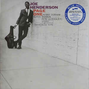 Joe Henderson ‎– Page One LP