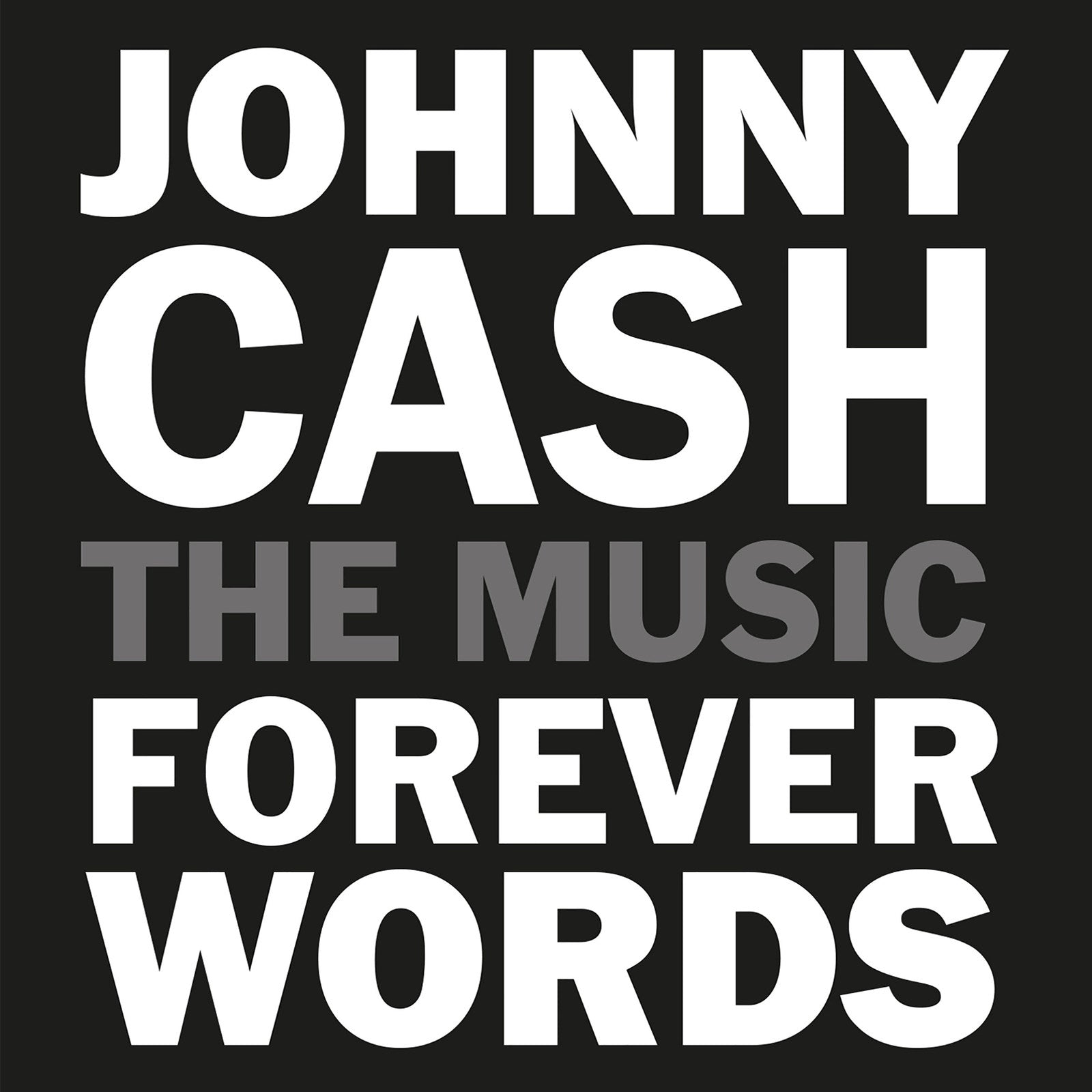 Johnny Cash - Forever Words CD