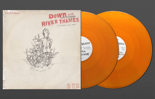 Liam Gallagher – Down By The River Thames 2LP LTD Orange Vinyl