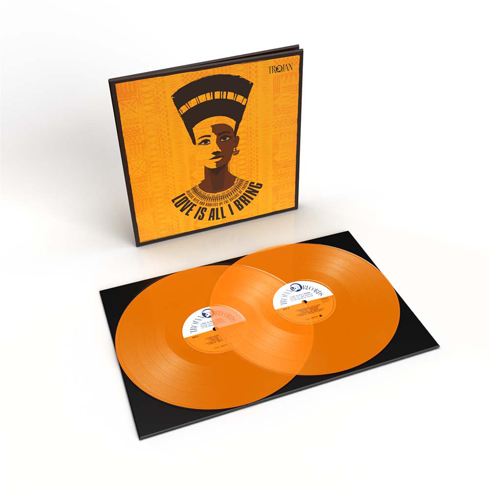 Various Artists – Love Is All I Bring - Reggae Hits And Rarities By The Queens Of Trojan 2LP LTD RSD 2022 Orange Vinyl