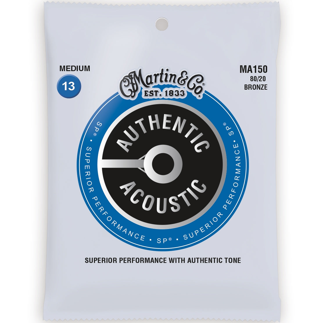 Martin Medium Bronze Acoustic Strings (13-56)