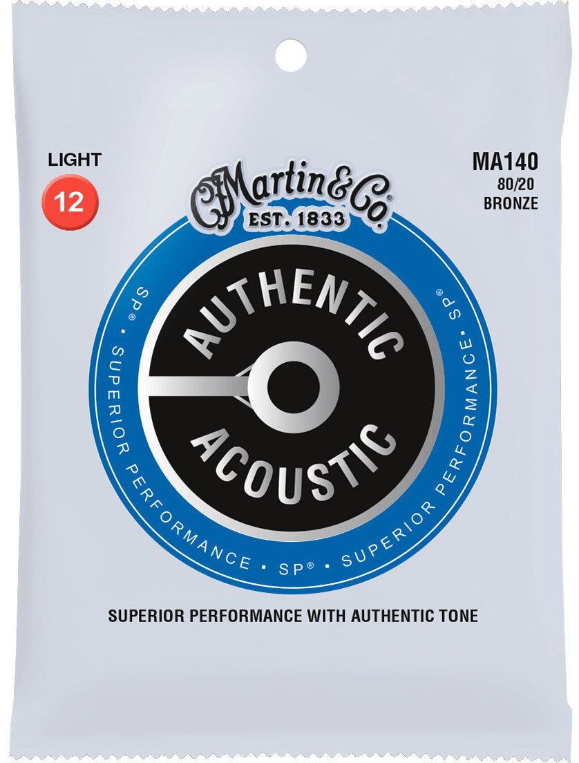 Martin Light Bronze Acoustic Strings (12-54)