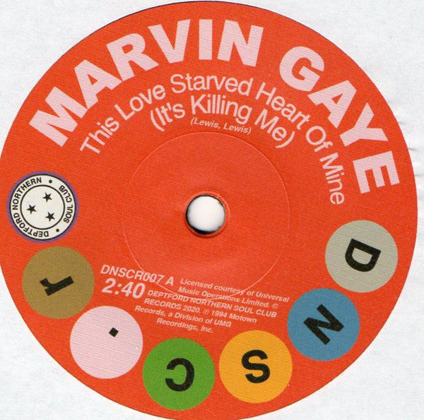 Marvin Gaye/Shorty Long ‎- This Love Starved Heart Of Mine (It's Killing Me)/Don't Mess With My Weekend 7"
