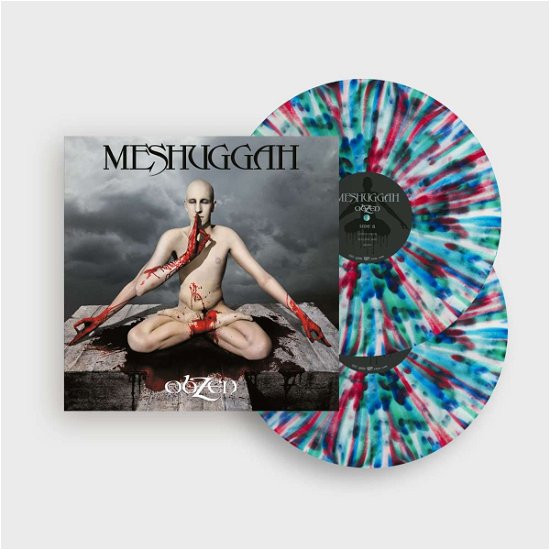 Meshuggah – obZen 2LP Clear White & Blue Splatter