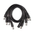 Mooer PDC-8S 8 Plug Multi DC Power Cable (Straight)