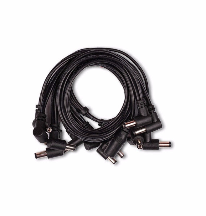 Mooer PDC-10A 10 Plug Multi DC Power Cable (Angled)