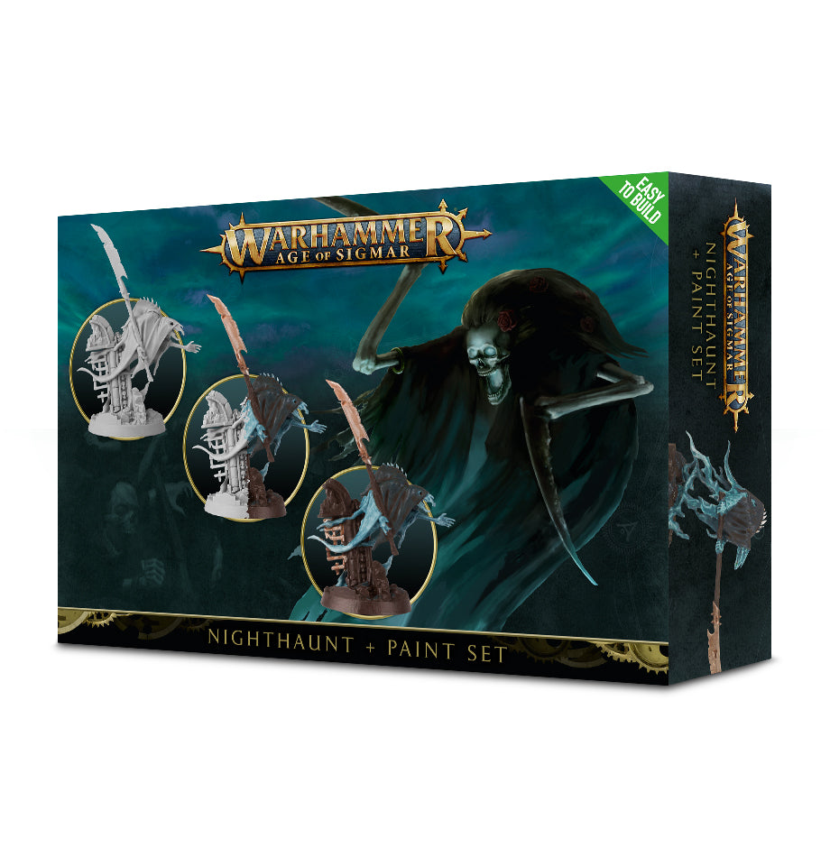 Games Workshop - Warhammer Age of Sigmar: Nighthaunt & Paint Set