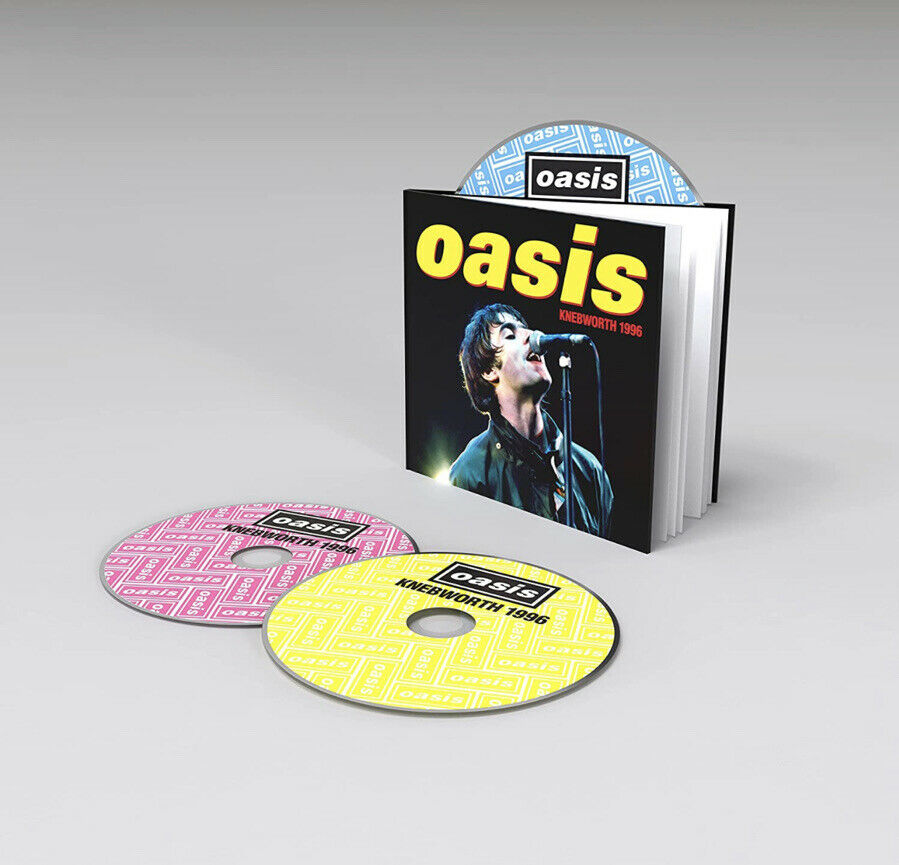 Oasis ‎– Knebworth 1996 2CD/DVD Boxset