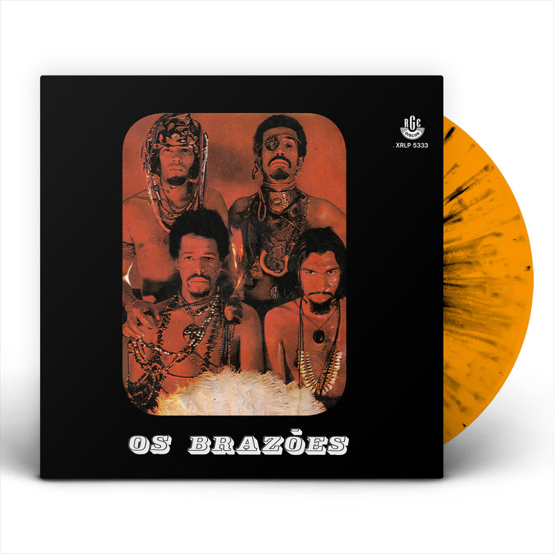 Os Brazões ‎– Os Brazões LP LTD Orange Splatter Vinyl RSD Black Friday 2021