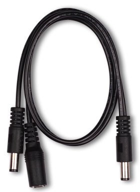 Mooer PDC-2S 2 Plug Multi DC Power Cable (Straight)