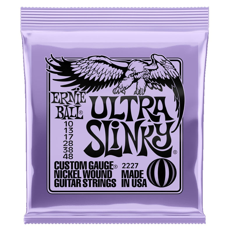 Ernie Ball Ultra Slinky Nickel Electric Strings (10-48)