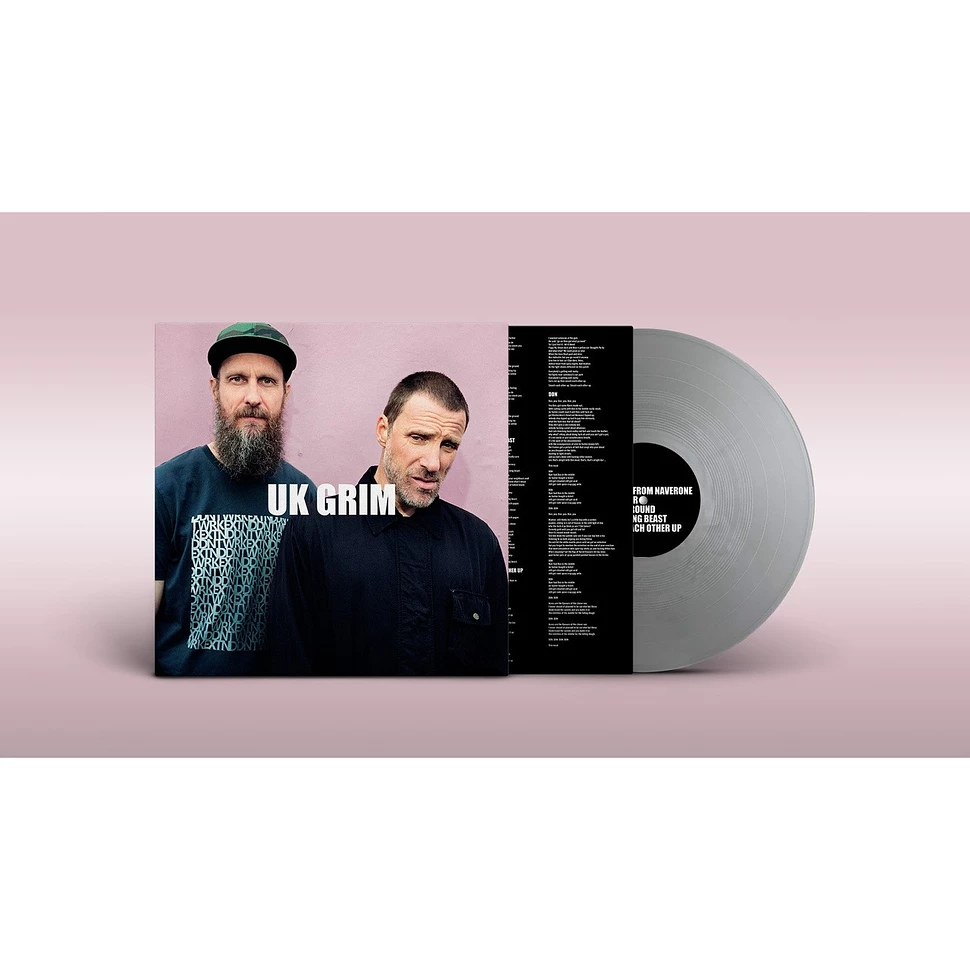 Sleaford Mods – UK Grim LP LTD Silver Vinyl