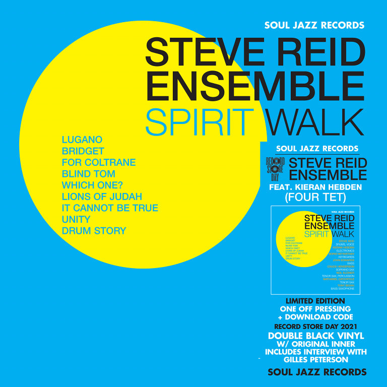 Steve Reid Ensemble ‎– Spirit Walk 2LP LTD