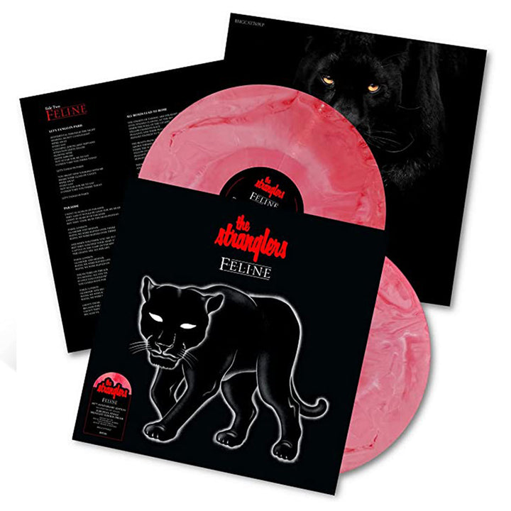 Stranglers - Feline 40th Anniversary Deluxe  2LP - Red & Translucent Marbled Vinyl