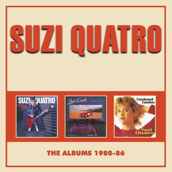 Suzi Quatro – The Albums 1980-86 3CD Album Boxset
