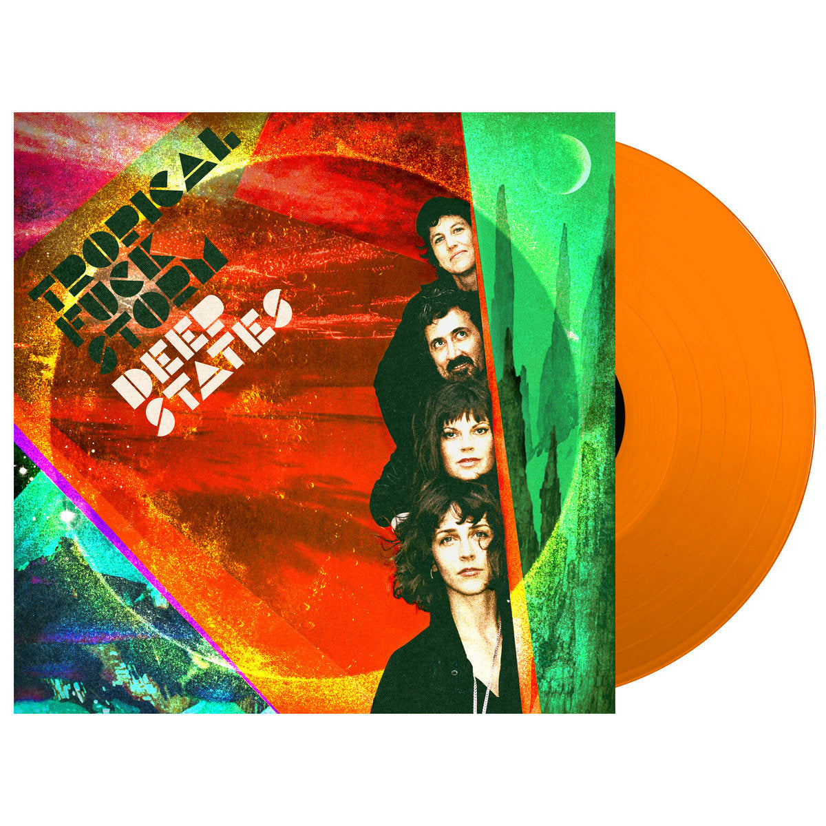 Tropical Fuck Storm ‎– Deep States LP LTD Orange Vinyl