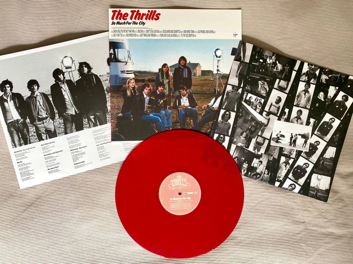 Thrills ‎– So Much For The City LP RSD 2021 Red Vinyl