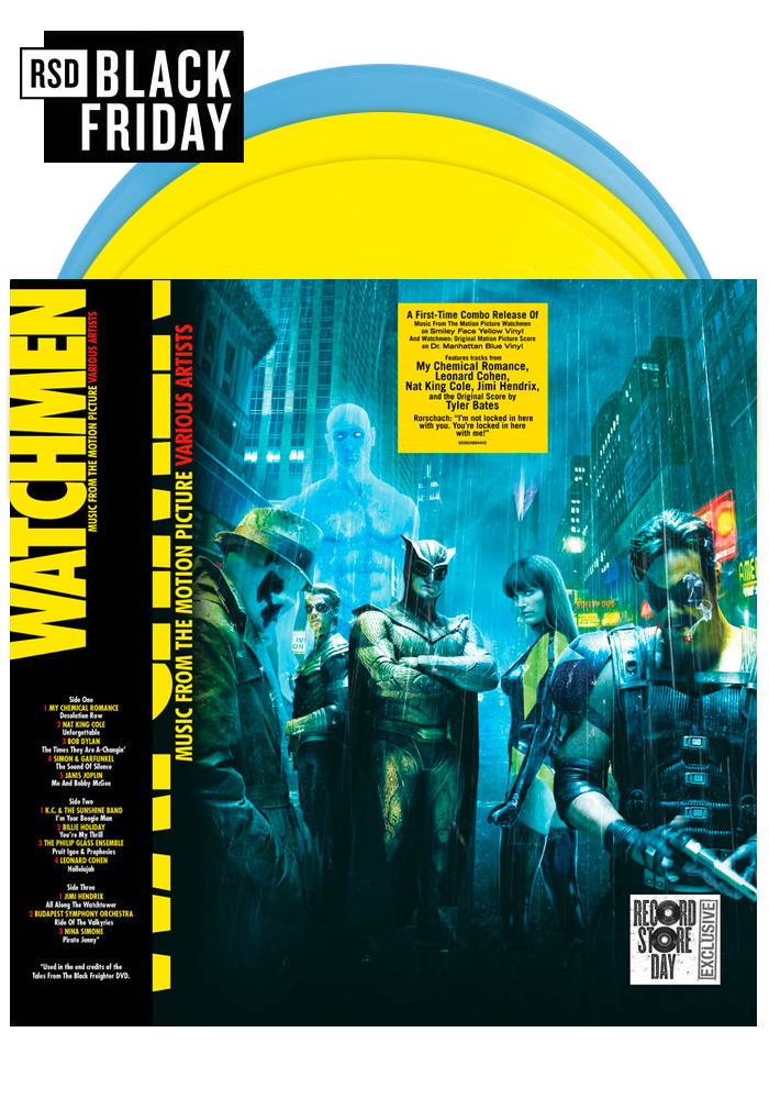 Watchmen OST 3LP LTD Yellow/Blue Vinyl RSD Black Friday 2022