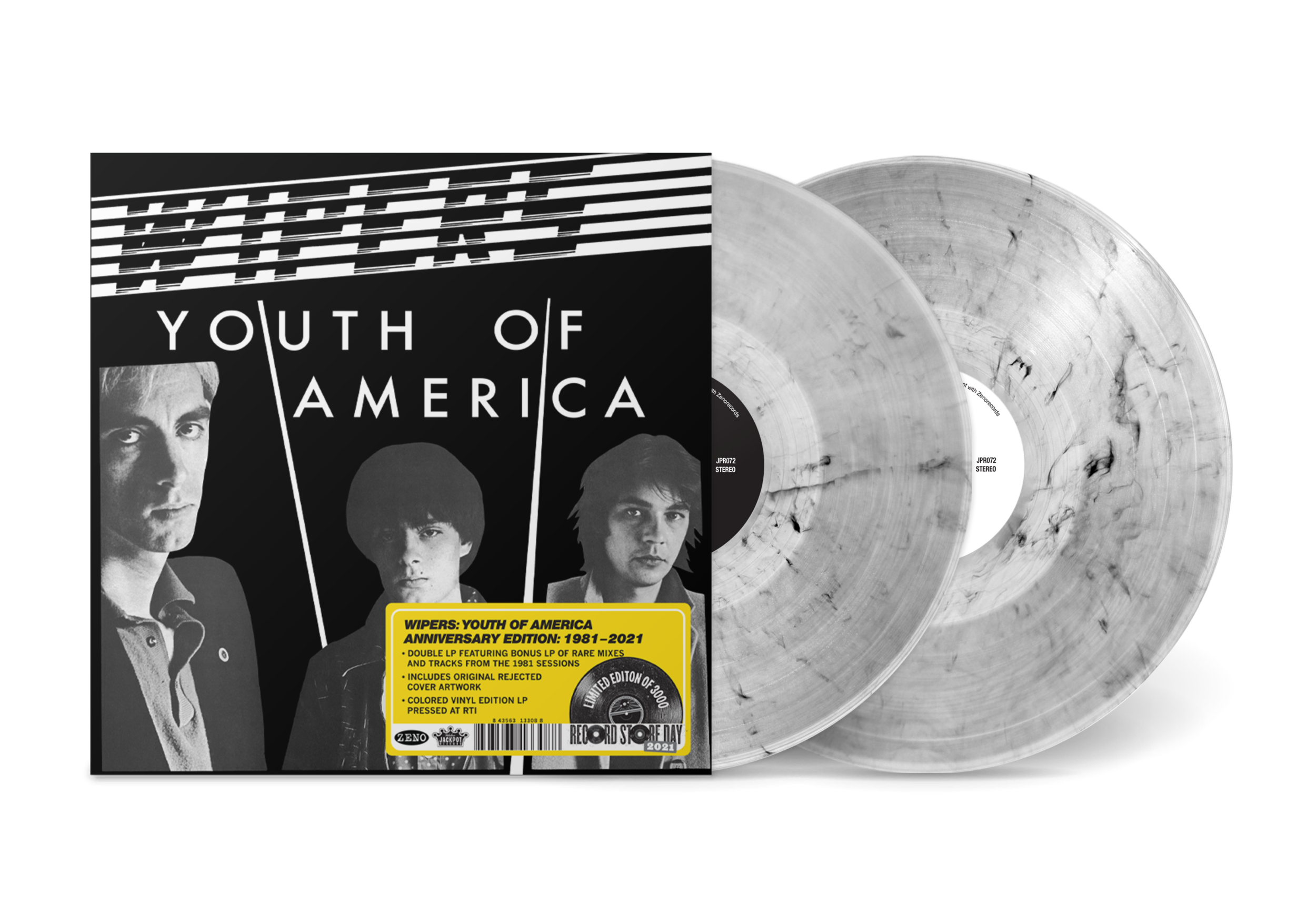 Wipers ‎– Youth Of America 2LP Coloured Vinyl RSD 2021