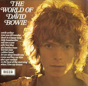 David Bowie ‎– The World Of David Bowie LP LTD Blue Vinyl RSD 2019