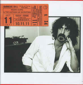 Frank Zappa & The Mothers Of Invention - Carnegie Hall 3CD